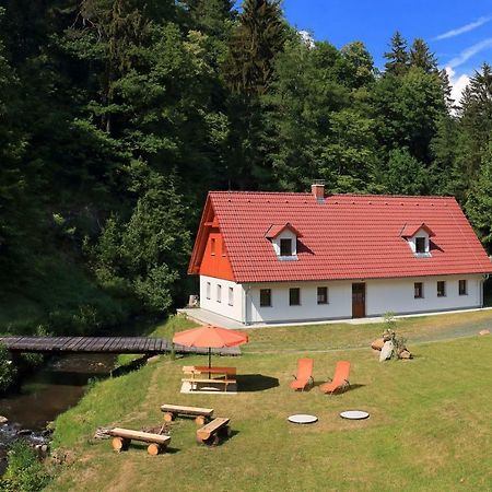 Chalupa U první skály Chřibská Exterior foto
