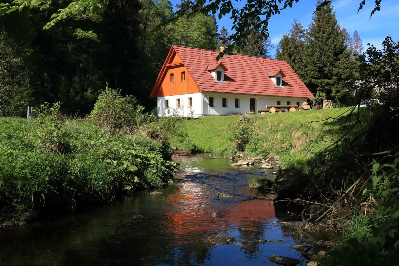 Chalupa U první skály Chřibská Exterior foto