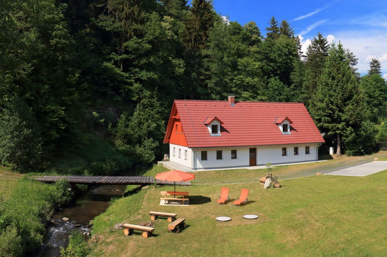 Chalupa U první skály Chřibská Exterior foto